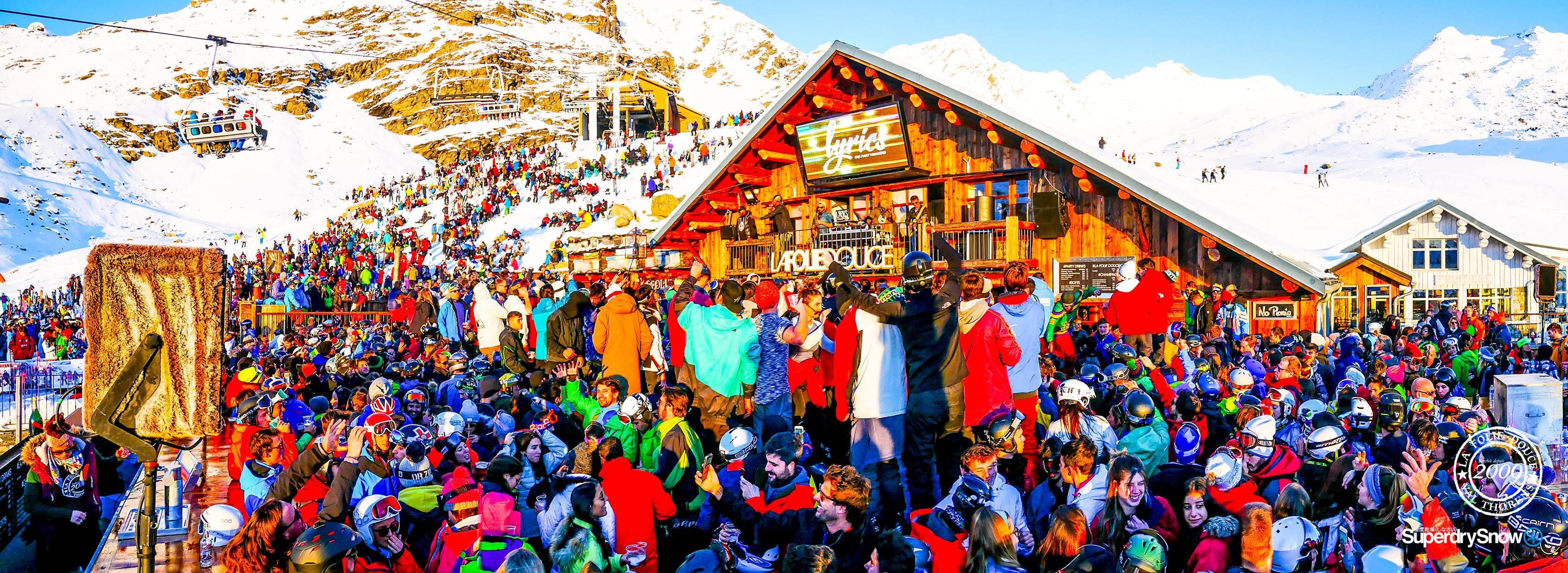 Après-ski La Folie Douce, Val Thorens